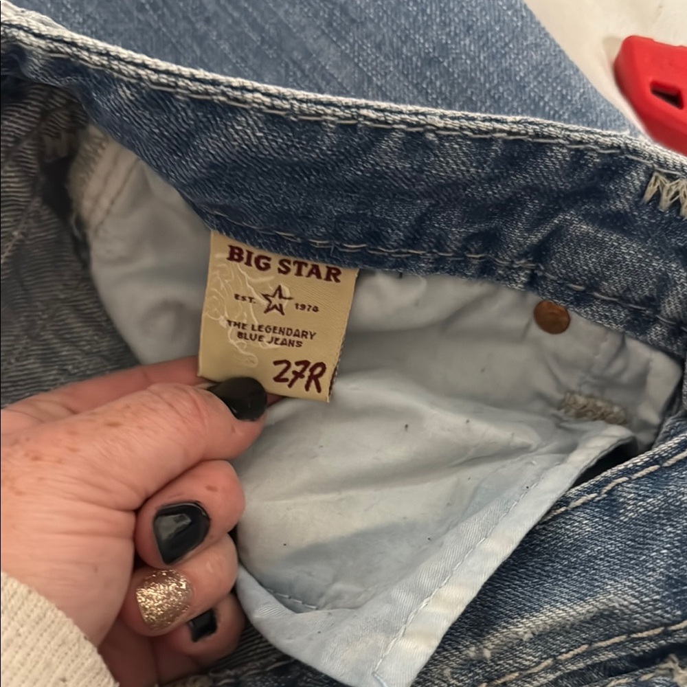 Big Star LIV Jeans - 27 low rise bootcut - Picture 3 of 8